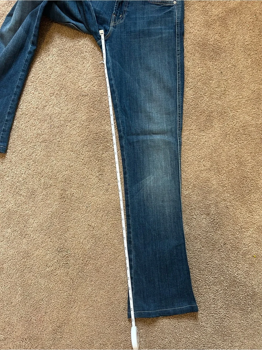 MOTHER The Runaway Bootcut Jeans Medium Kitty Wash Size 26 - Picture 6 of 13